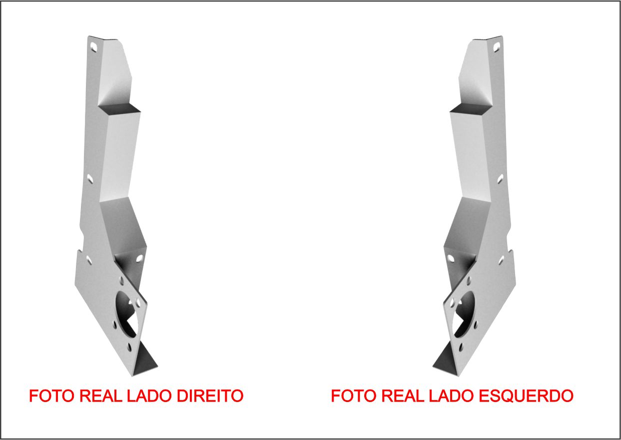 2T2809343 - SUPORTE PARACHOQUE VW CONSTELLATION 19.320 LE