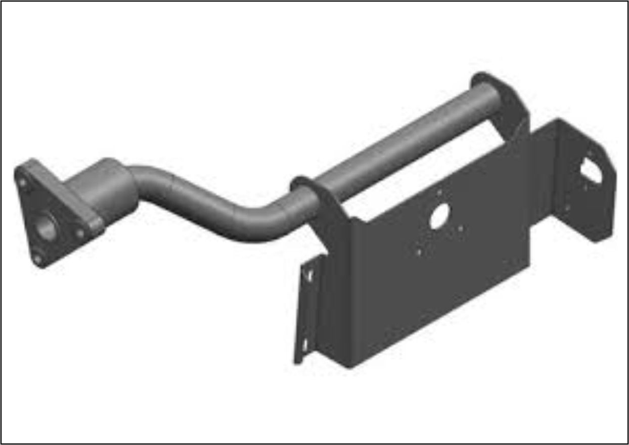 SP1523 - SUP PARALAMA VW CONSTELLATION TRASEIRO LD