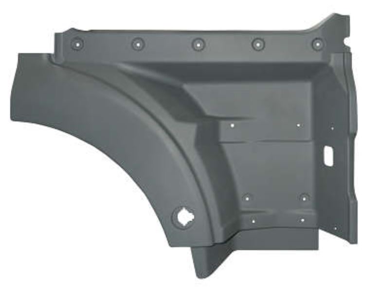 AM8074D - PARALAMA ESTRIBO MAN TGX LD