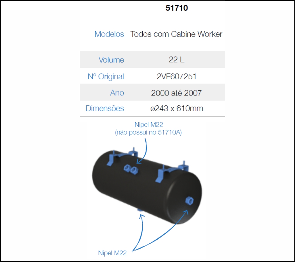 2VF607251 - BALAO AR 22 LTS