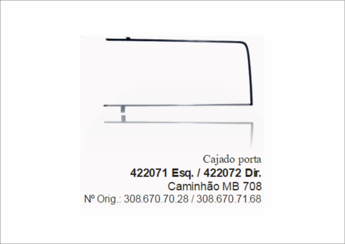 GL422071 - CAJADO MB 708 83 LD