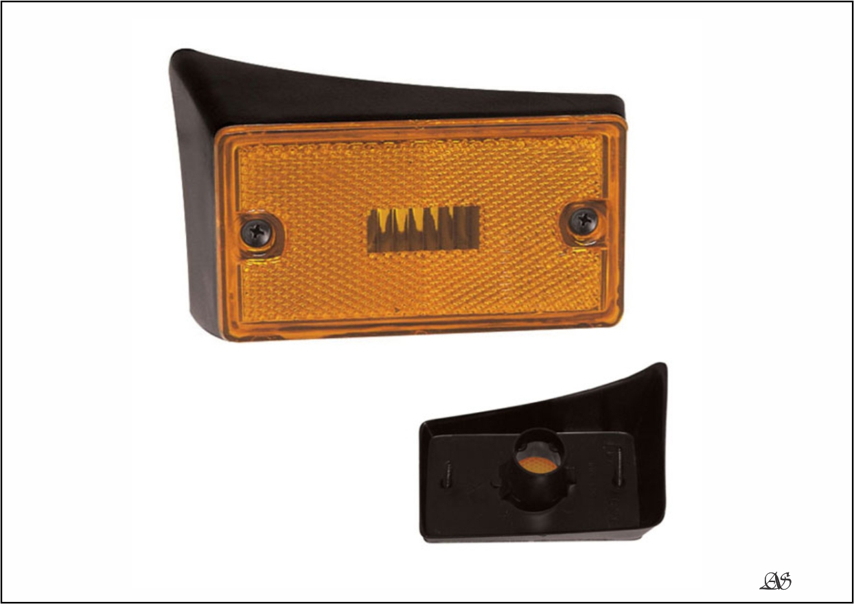 PL06960201 - LANTERNA SETA LATERAL INFERIOR VW LE AM ( BASE CURVA )