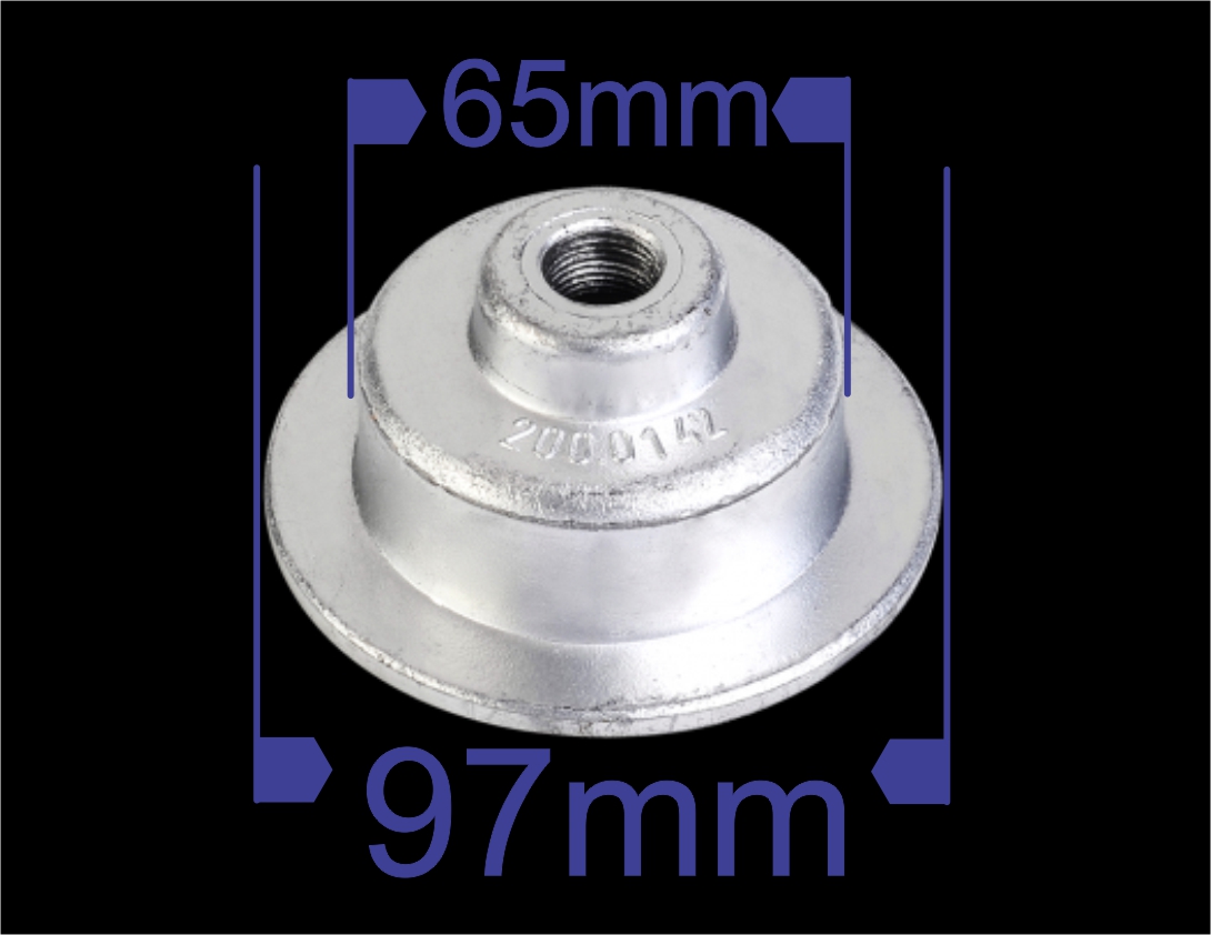 INGA4051 - FLANGE DIANT AGRALE/VOLVO 2003 98 MM..