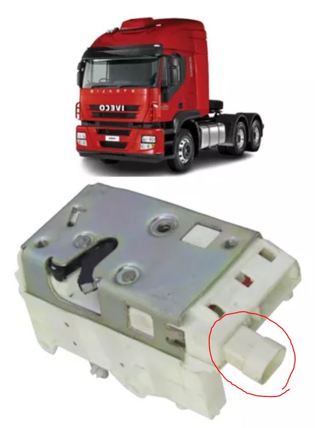 BRIM560 - FECHADURA PORTA IVECO MANUAL E ELETRICA LD