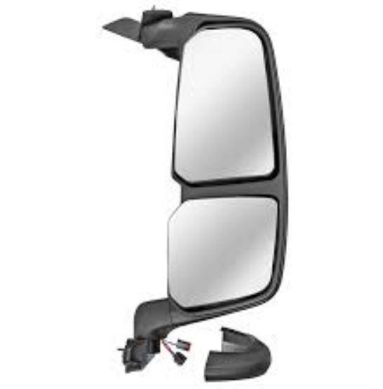 BIV06-042 - CONJ ESPELHO IVECO S WAY - ELETRIC. C/DESEMB BRACO CURTO LD