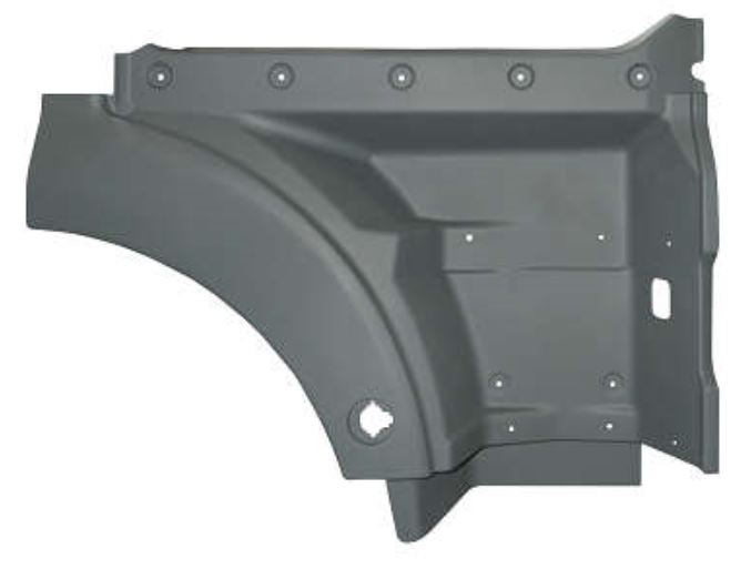 AM8074E - PARALAMA ESTRIBO MAN TGX LE