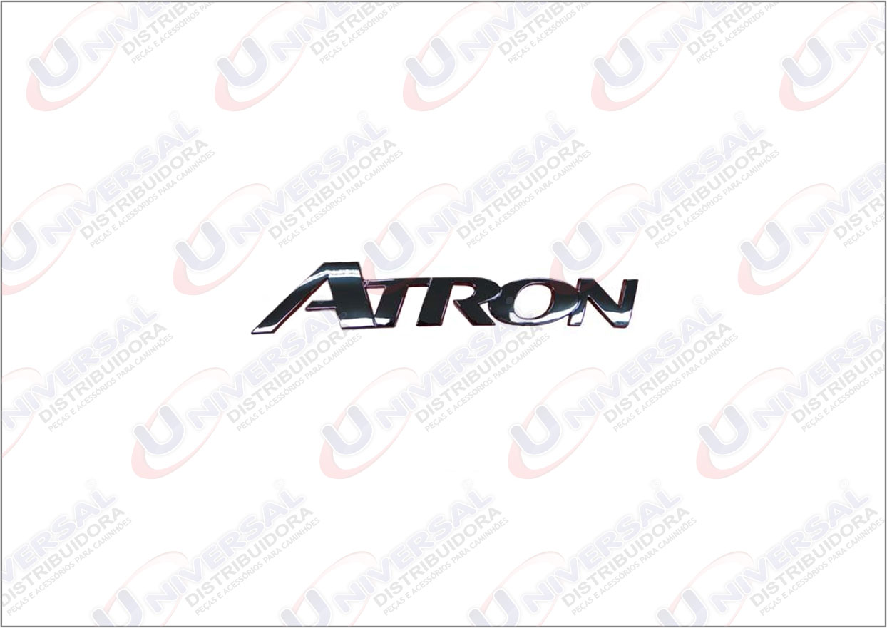 6948170320 - EMBLEMA ATRON CROMADO