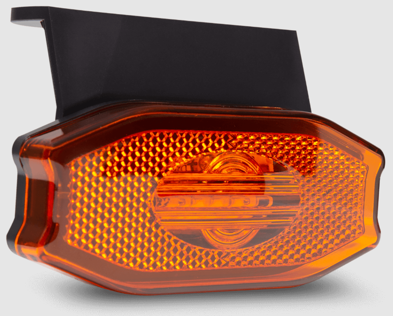 H37243 - LANTERNA LATERAL EXCLUSIVE C/SUP E FIO ( AMARELA )LED