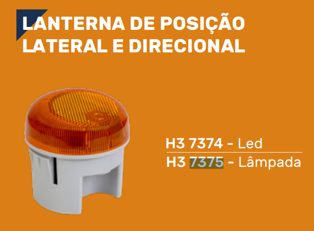 H37375 - LANTERNA ESTRIBO VW CONSTELLATION AM