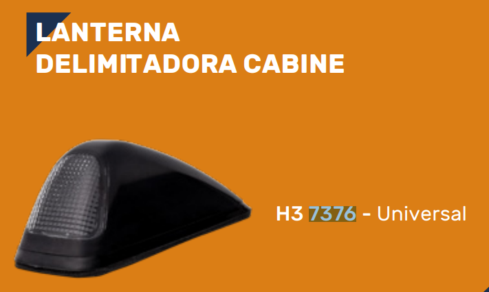 H37376 - LANTERNA CORUJINHA MB AXOR/MB ATEGO LED