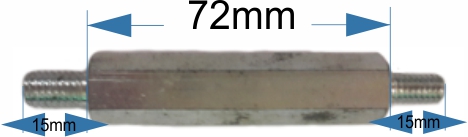 AMC18077 - PRISIONEIRO MB TRACAO/TRUCK 5/16X3/8