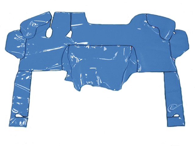 TV-2005-1 - TAPETE VERNIZ VW 2000 C/CAPO AZUL