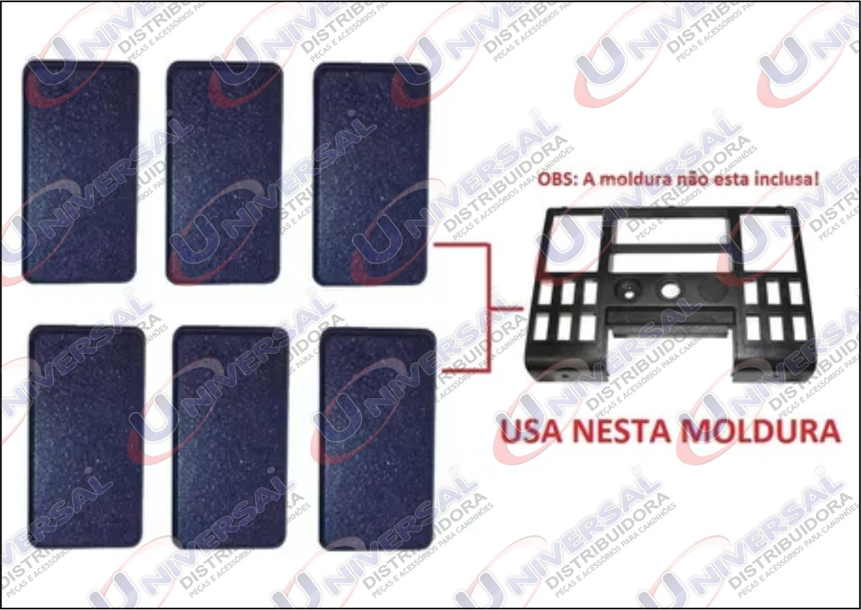 81DB13K732AA - TAMPA CEGA PAINEL INSTRUMENTOS CARGO GI