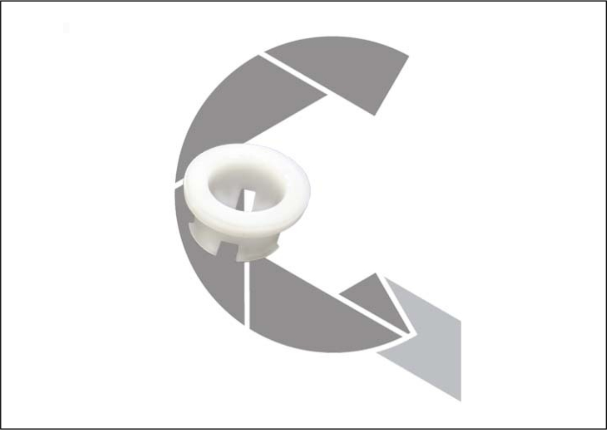 CP30184 - BUCHA BOJO FAROL VOLVO FH 2010 A 2014 REDONDA