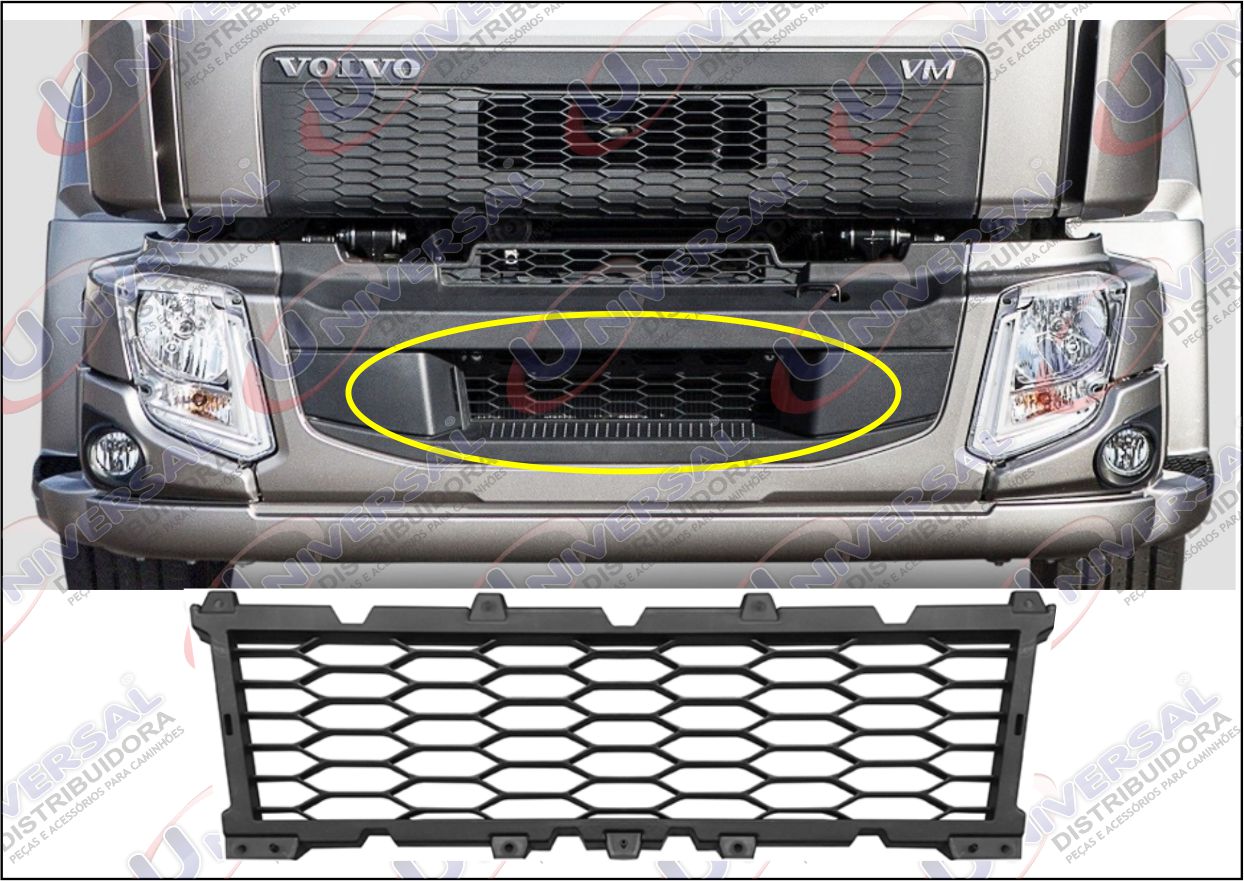 VOL103 - TELA PARACHOQUE VOLVO VM 2014