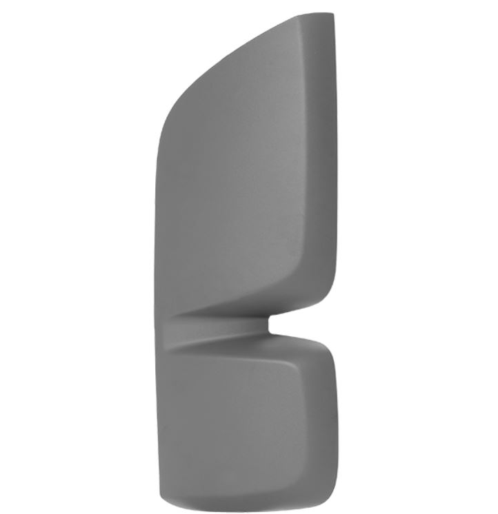 CP60313 - CAPA ESPELHO INFERIOR/SUP MB ACTROS ATE 2020 CINZA LE