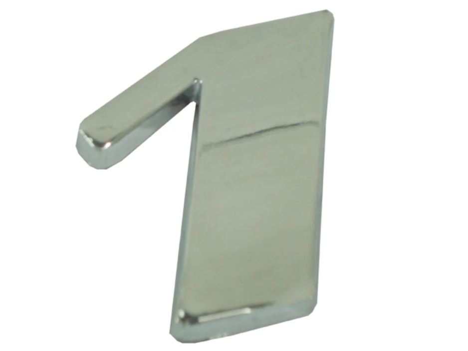 CP60249 - EMBLEMA CROMADO MB N° 1