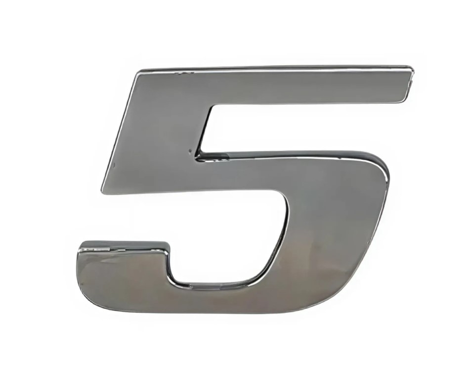 CP60253 - EMBLEMA CROMADO MB N° 5