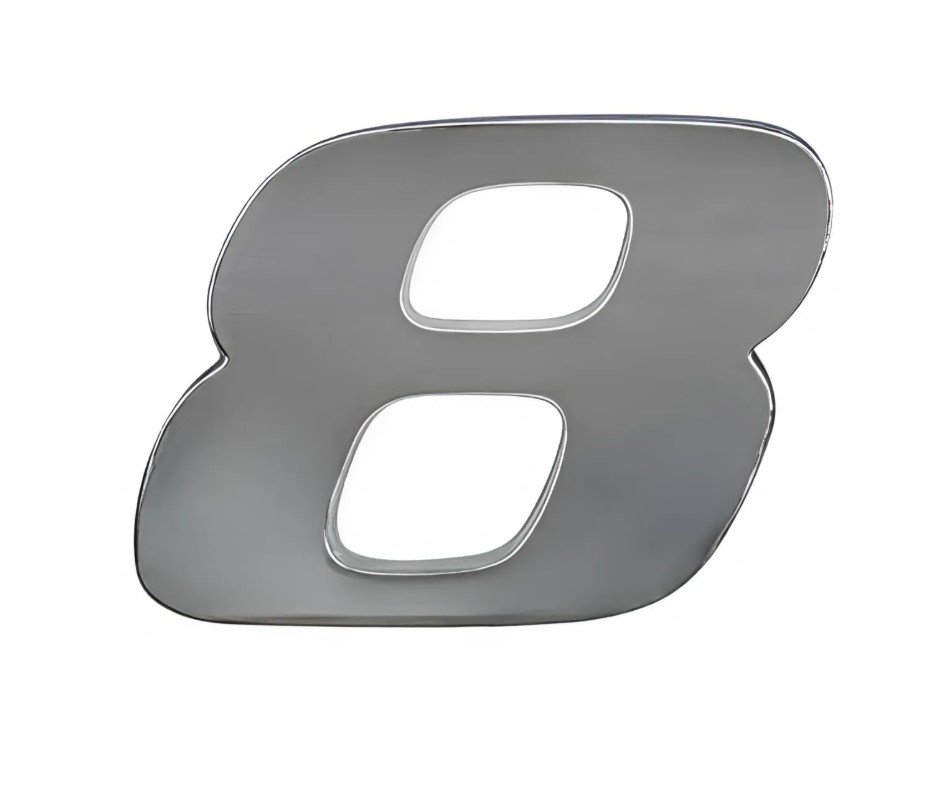 CP60256 - EMBLEMA CROMADO MB N° 8