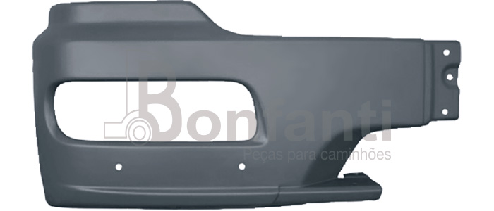 AM1702D - PARACHOQUE ATEGO 2008 A 2011 PONTEIRA ACO LD