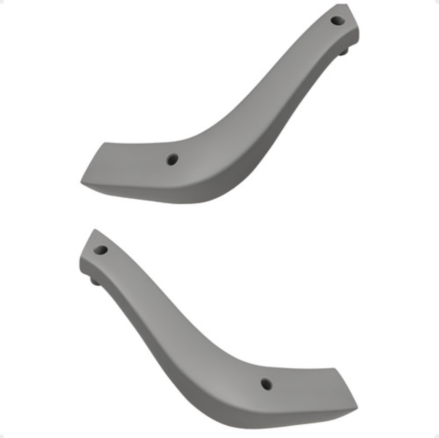 1111071 - PUXADOR DA PORTA MB ACCELO - PLAST CINZA LE