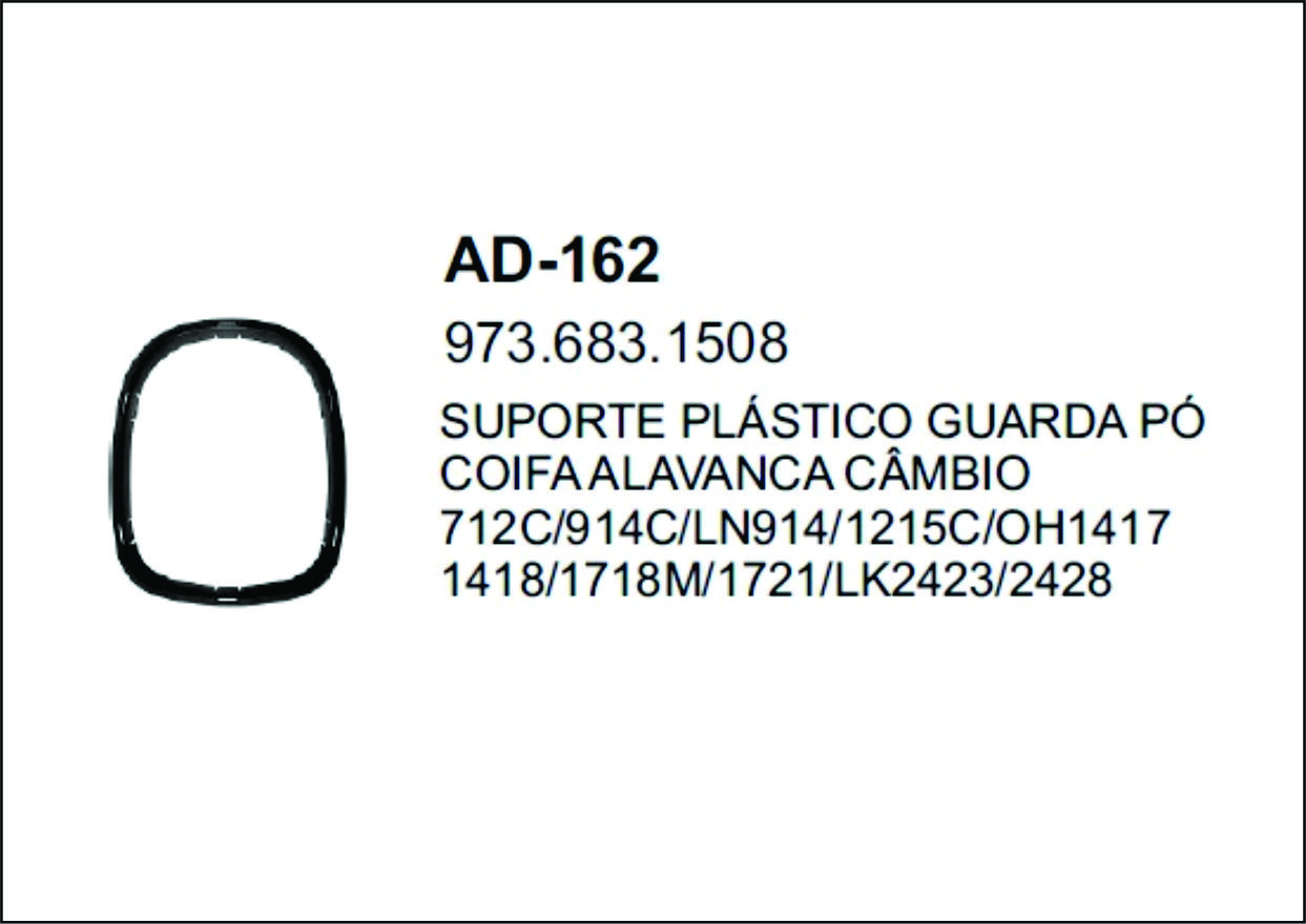 AD162 - ANEL FIXAR BORRACHA CAMBIO 712C