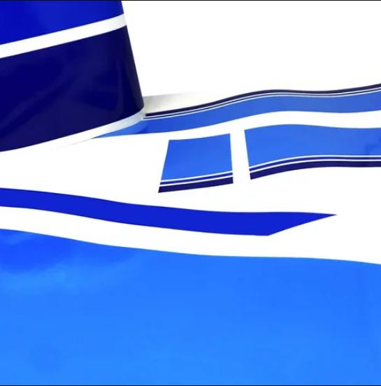 ADS3061 - FAIXA LATERAL 1618 AZUL