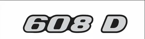 ADS3096 - EMBLEMA RESINADO MB 608D NOVO