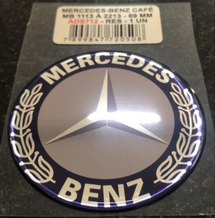 ADS712 - EMBLEMA CAPO CAFE MB 1113 69MM RESINADO