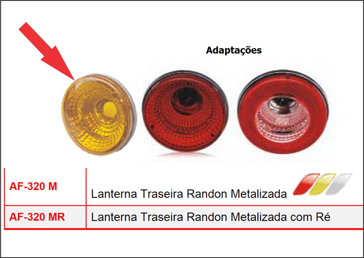 AF320M-AM - LANTERNA GUERRA 2004 AM