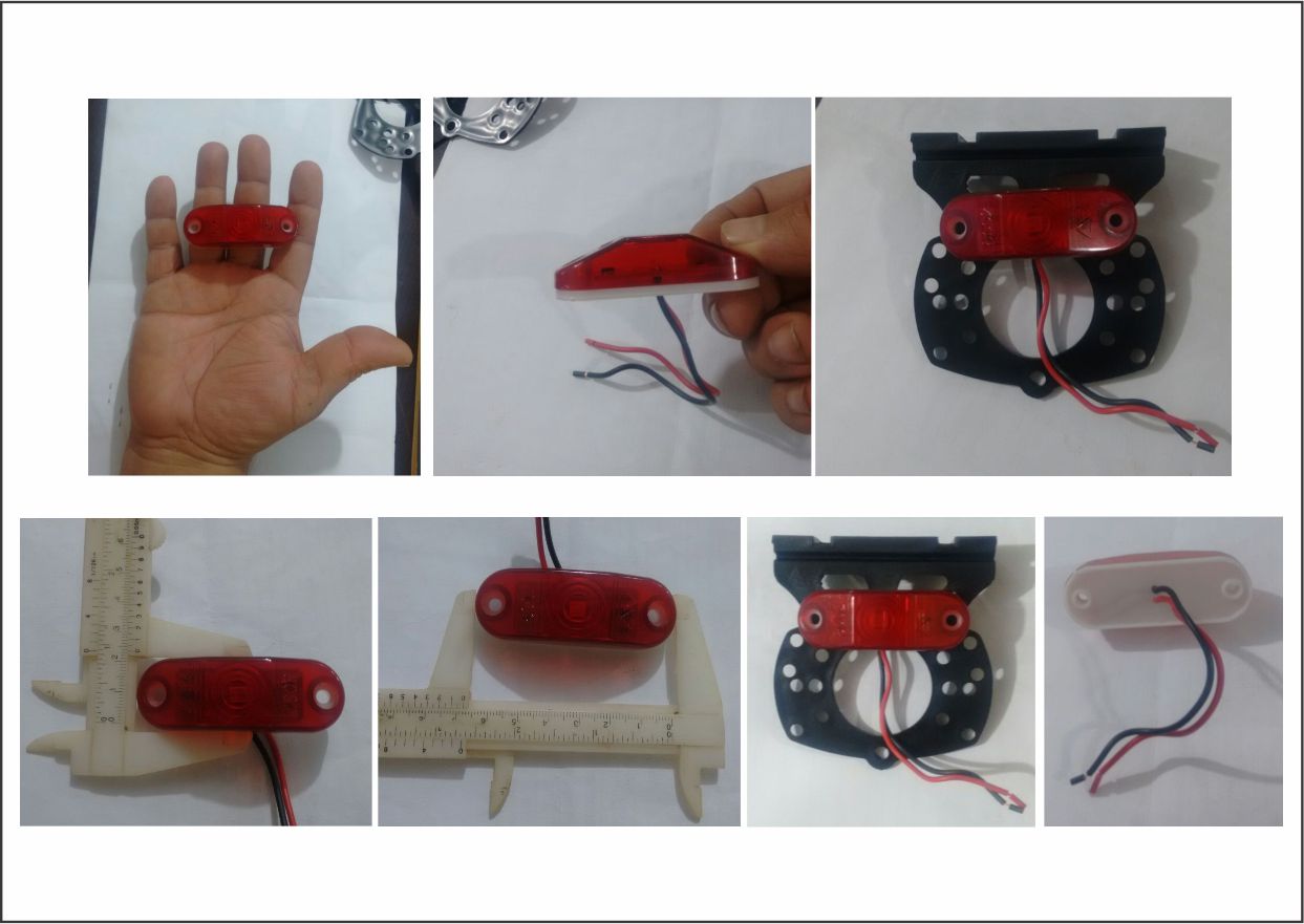 AF8002 VM - LANTERNA LATERAL MINI FACCHINI LED VM