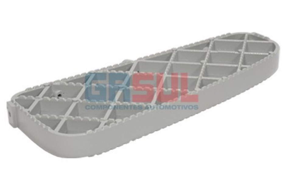 AL1007 - ESTRIBO ALUMINIO SCANIA S4 1º DEGRAU LD /LE