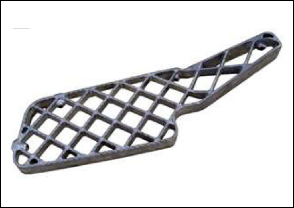 AL212 - ESTRIBO ALUMINIO SCANIA S5 3º DEGRAU LE SUPERIOR