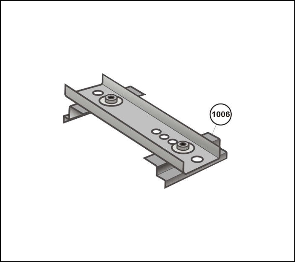 AM1006 - CHAPA FIXAR BATERIA 1620