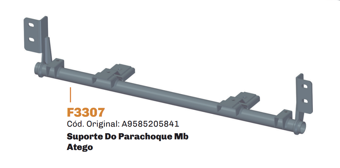 AM1679 - SUPORTE PARACHOQUE ATEGO
