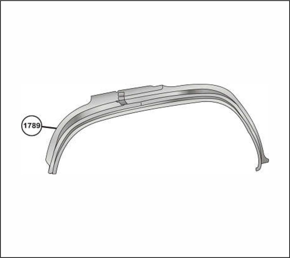 AM1789D - CURVAO PARALAMA INF MB HPN 709 710 912 914 LD