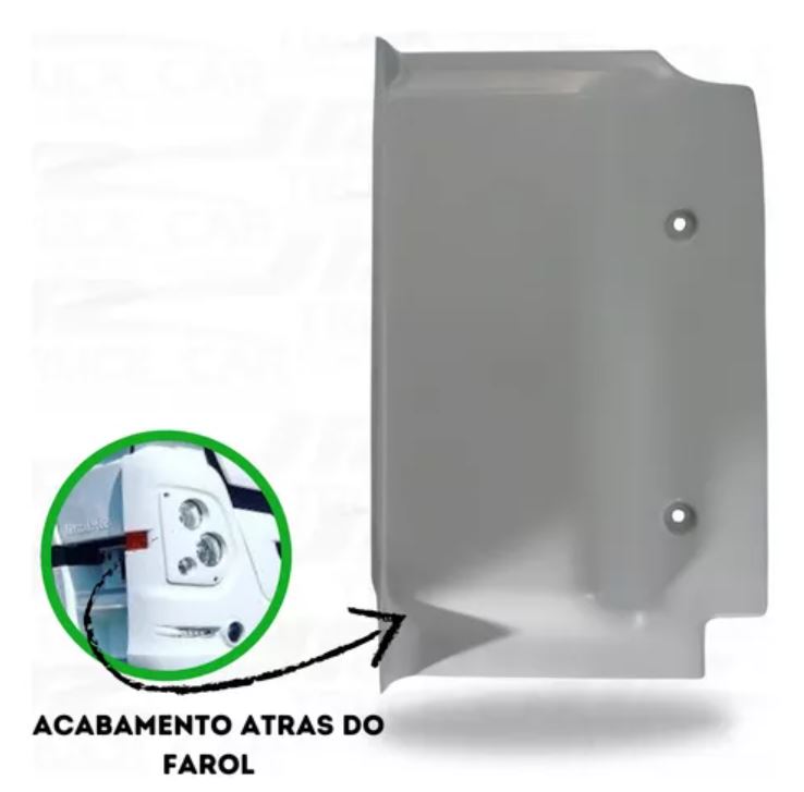 AM1826E - PLACA PROTECAO FAROL ACTROS MEGASPACE LE
