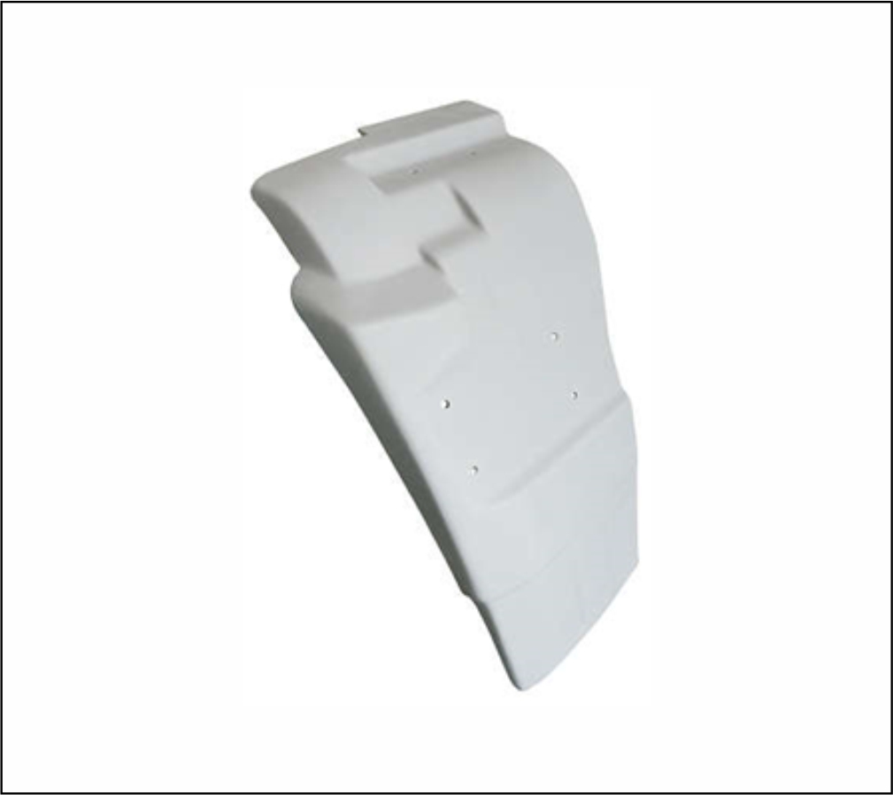 AM1906E - PARALAMA CABINE TRASEIRO MB 1718 2000 LE RTM