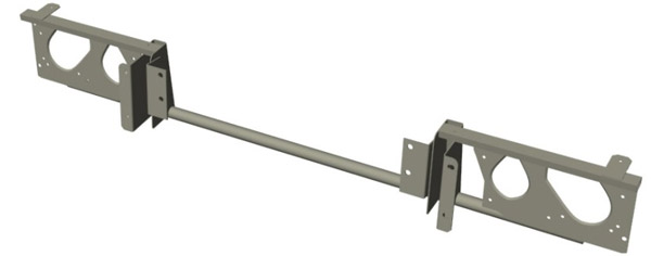 4350218 - SUPORTE PARACHOQUE CARGO 2622 (ALMA) TRACADO