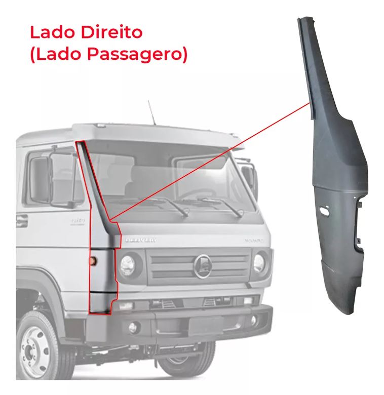 AM4425D - COLUNA DIANTEIRO EXT VW DELIVERY LD 8.160