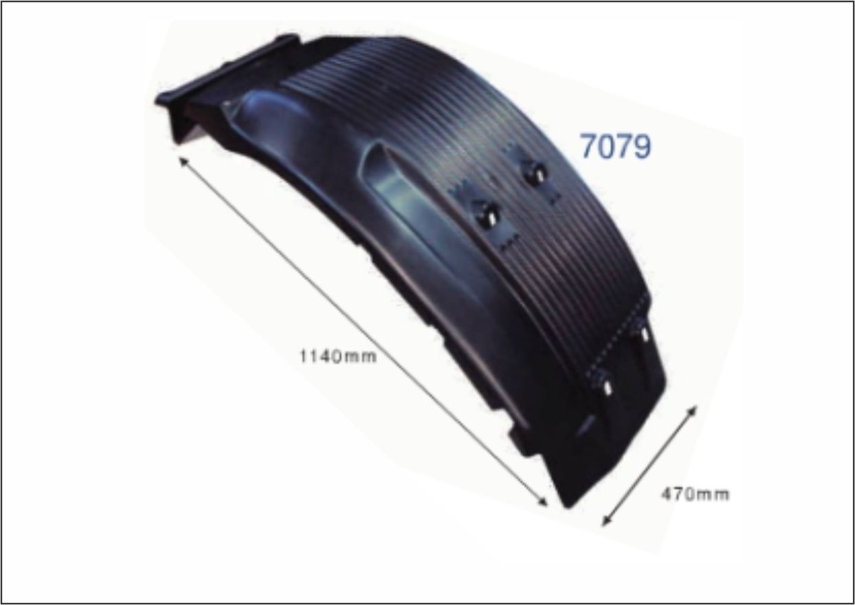 AM7079D - PARALAMA CAIXA RODA CABINE VOLVO FH 2004 A 2014 LD