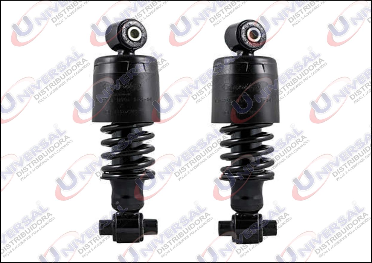 A-54M - AMORTECEDOR CABINE C/MOLA VW CONSTELLATION (TRAS)