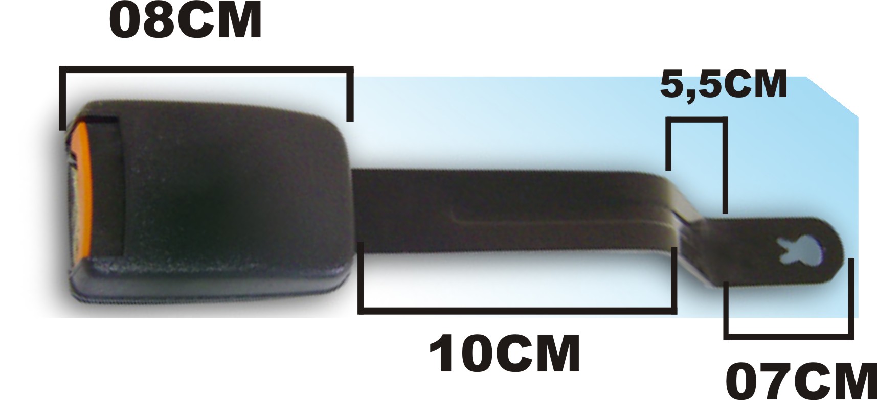 MZ934B - CINTO SEGURANCA (SO PONTEIRA) FIXA