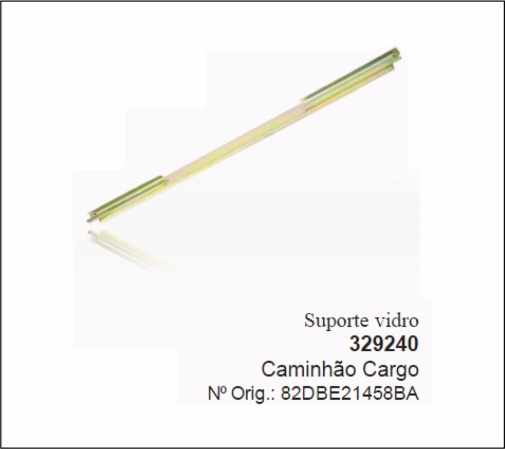 GL329240 - CALHA VIDRO PORTA CARGO GI