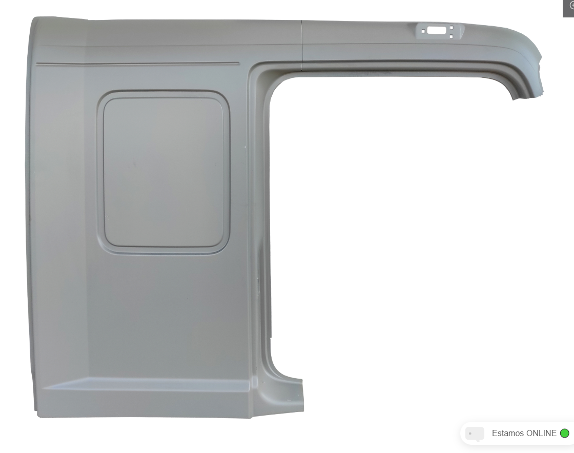 BOFF6656 - LATERAL COMPLETA CABINE LEITO MB ATEGO MB AXOR 1938S LD