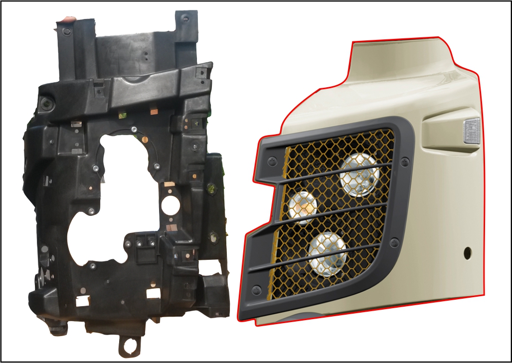 82423778 - BOJO FAROL VOLVO FMX 2010 INTERNO LE