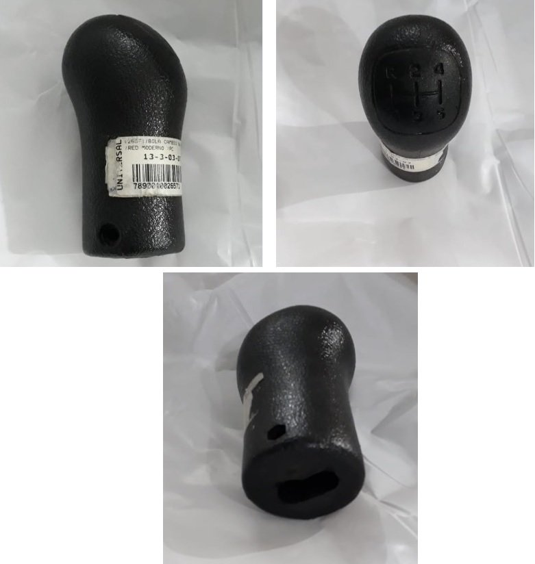 PPU3051 - MANOPLA CAMBIO VW/CARGO S/RED 05 MARCHAS MODERNO