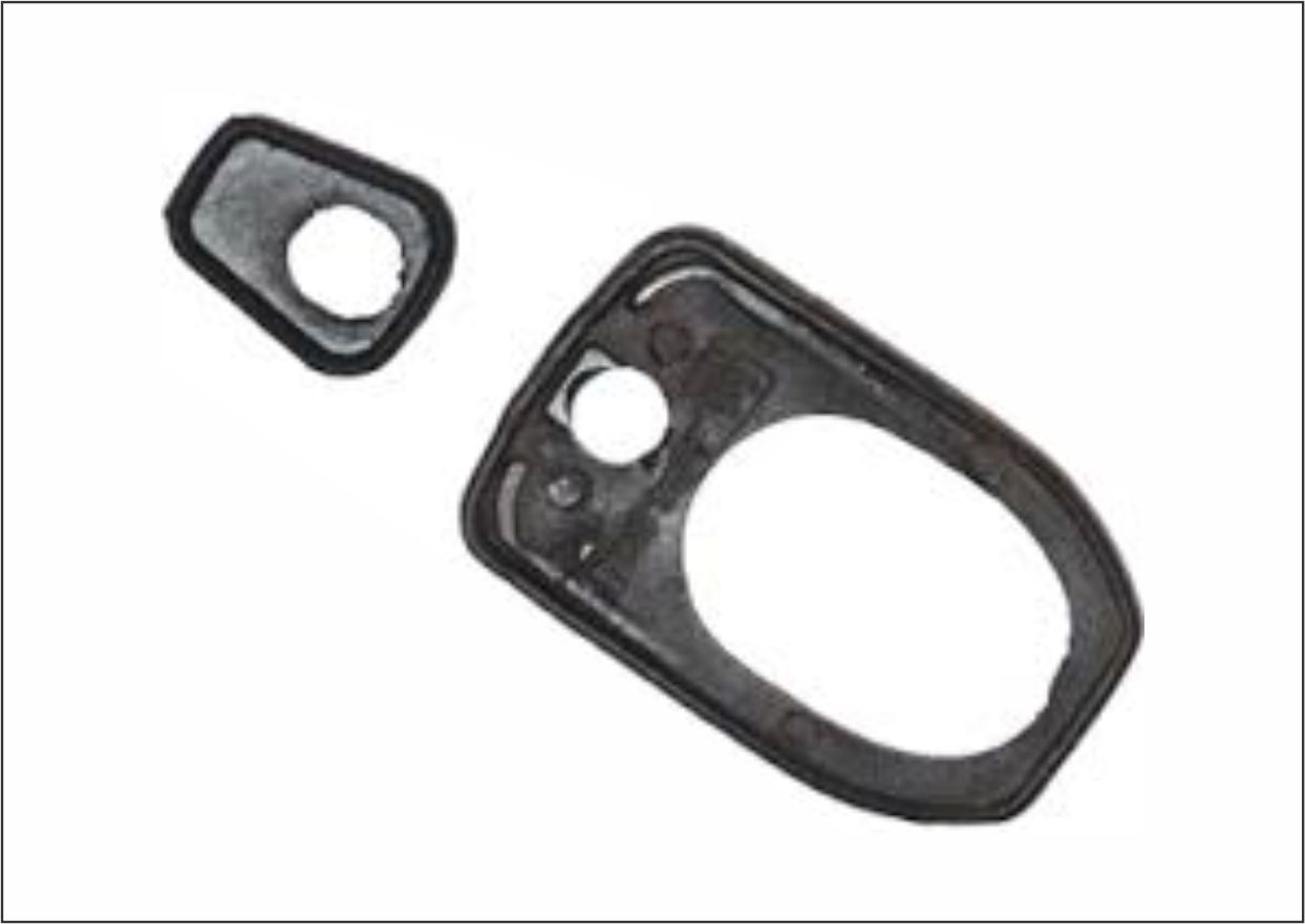 AD324/325 - BORRACHA MACANETA EXTERNA VW TODOS (02 PC)