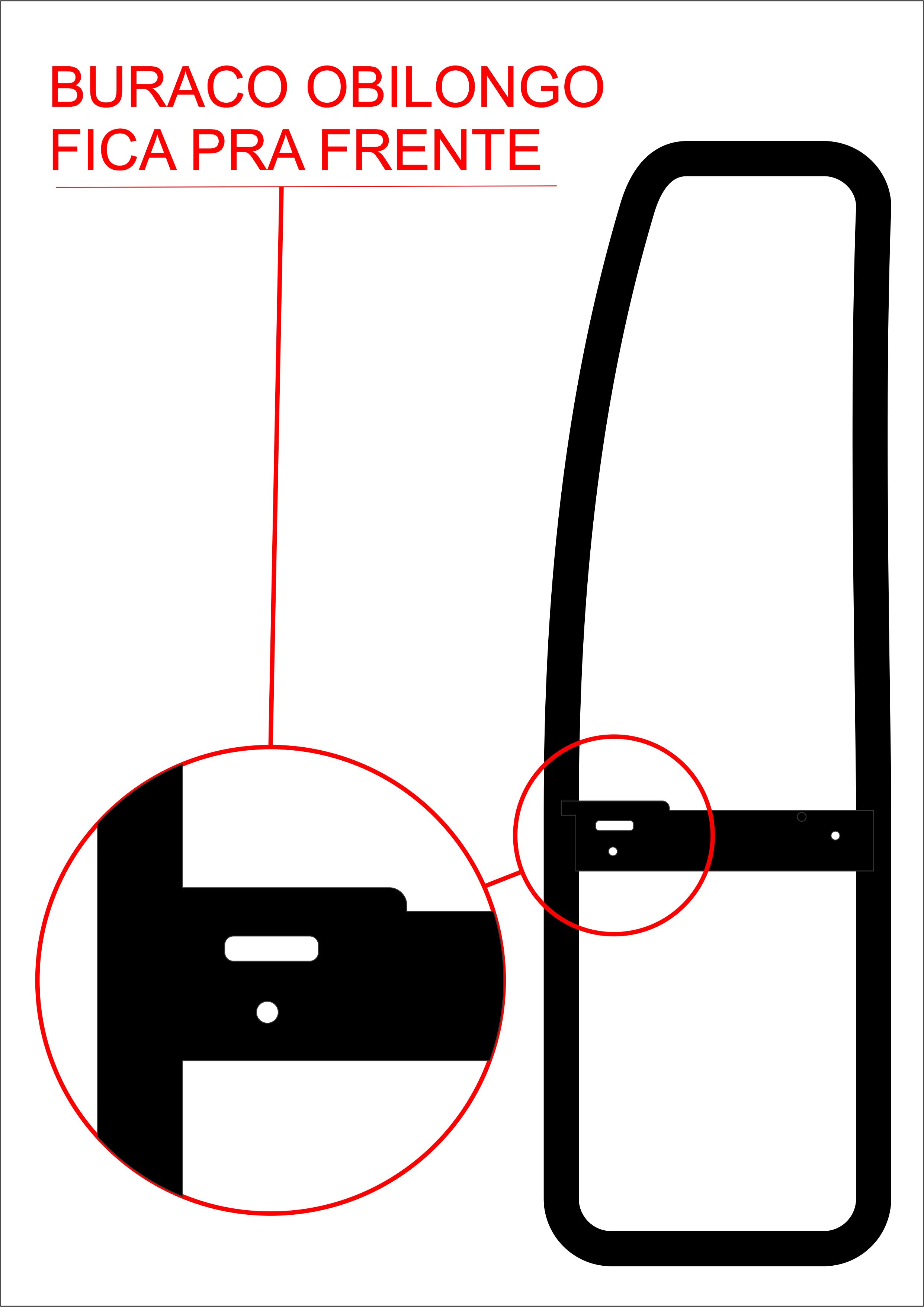 ORI2111 - BORRACHA QUEBRA VENTO CARGO LE MOVEL