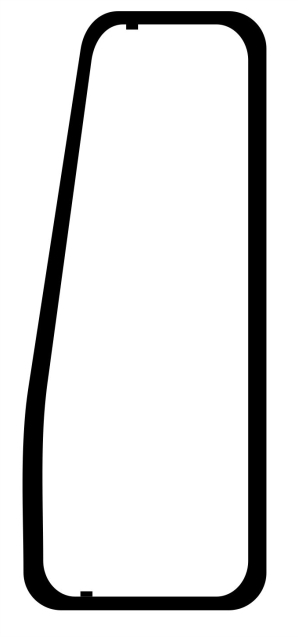 UNIV39303 - BORRACHA QUEBRA VENTO HPN/SKL LD